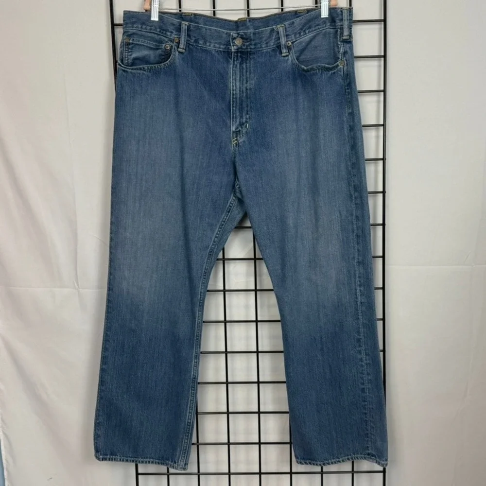 Polo Ralph Lauren 867 Classic Fit Mens Jeans 40x30 Blue Medium Wash Straight Leg
